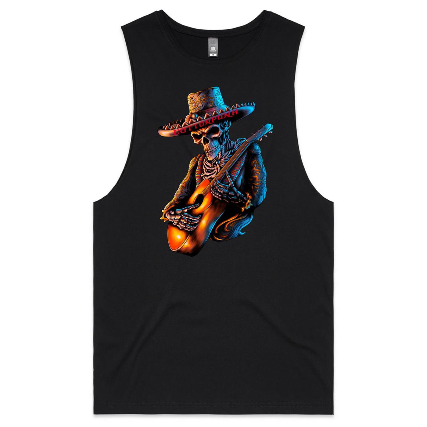 MARIACHI 2 - Mens Sleeveless T-Shirt - FRONT PRINT