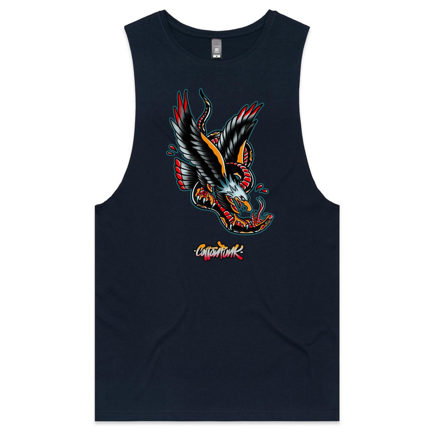 DEATH FROM ABOVE - Mens Sleeveless T-Shirt - FRONT PRINT