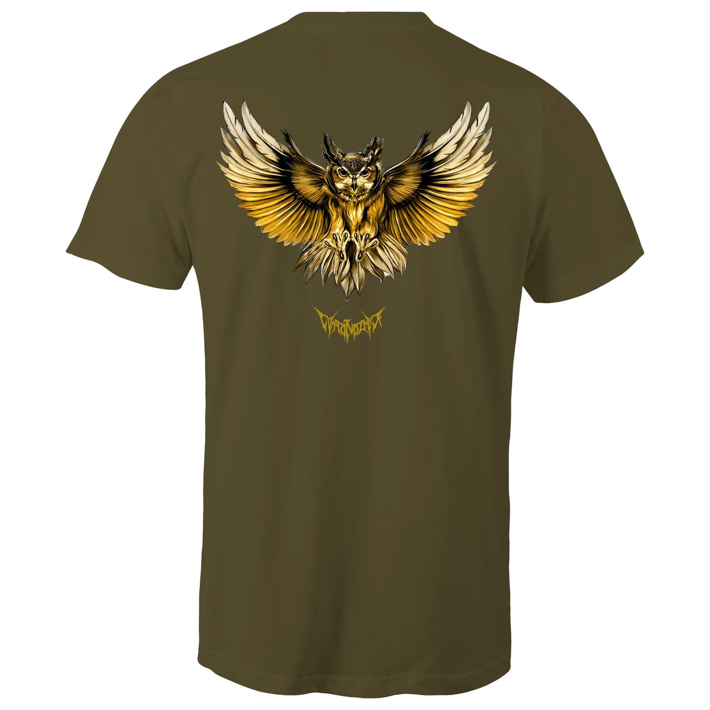 SILENT HUNTER - Mens T-Shirt - BACK PRINT