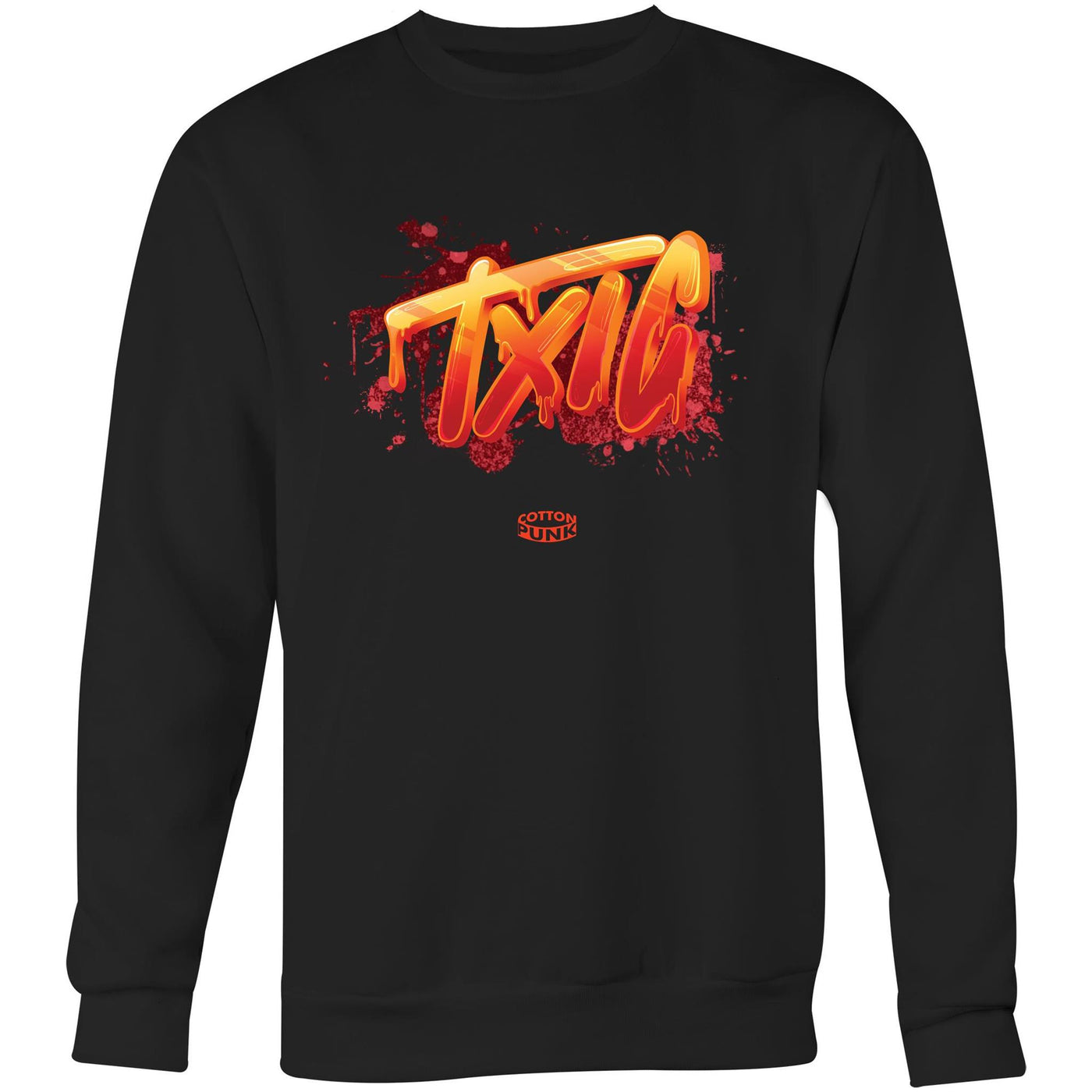 TXIC - Mens Sweatshirt - FRONT PRINT