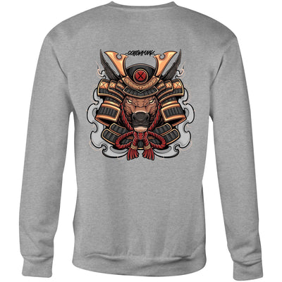 SPIRIT OX - Mens Sweatshirt - BACK PRINT