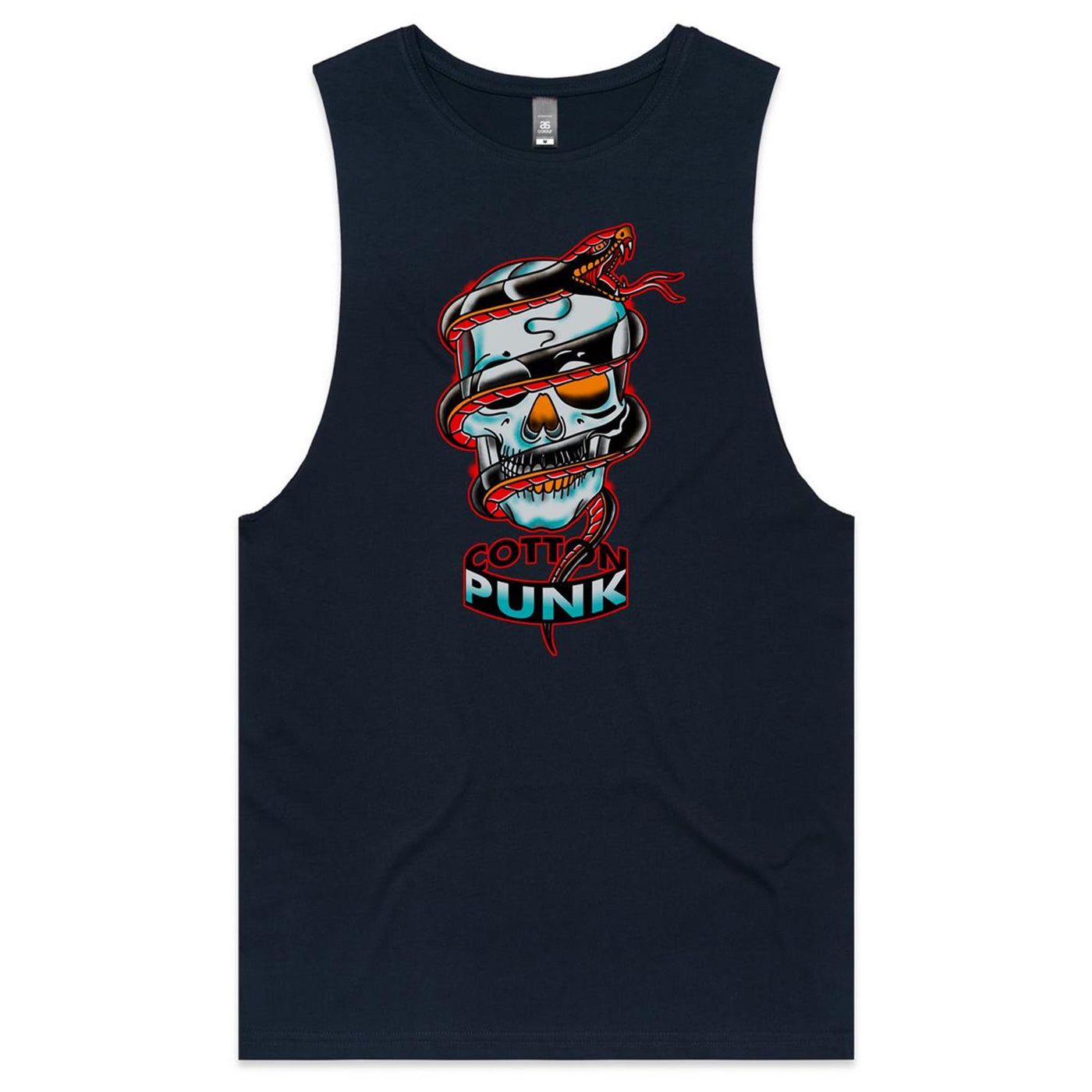 WRAPPED - Mens Sleeveless T-Shirt - FRONT PRINT