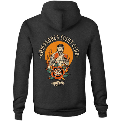 COMPADRES - Mens Pocket Hoodie - BACK PRINT