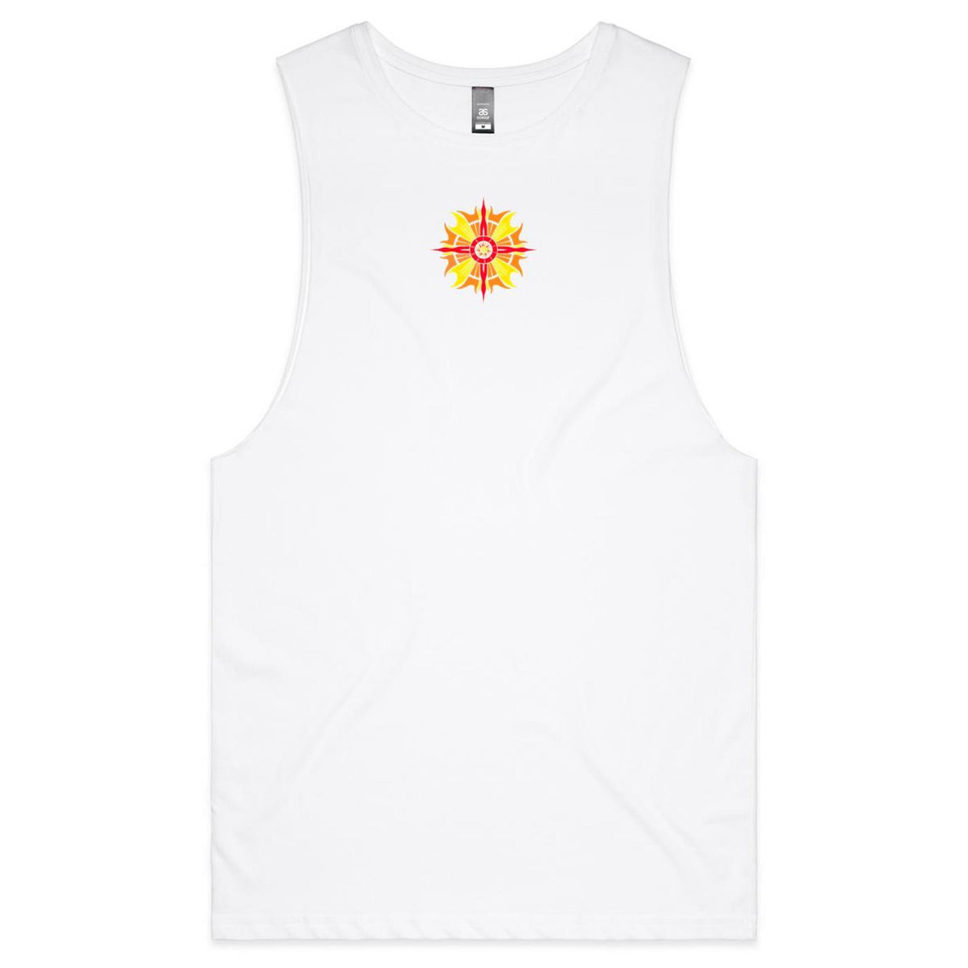 SUNDANCE II (R) - Mens Sleeveless T-Shirt - BACK PRINT