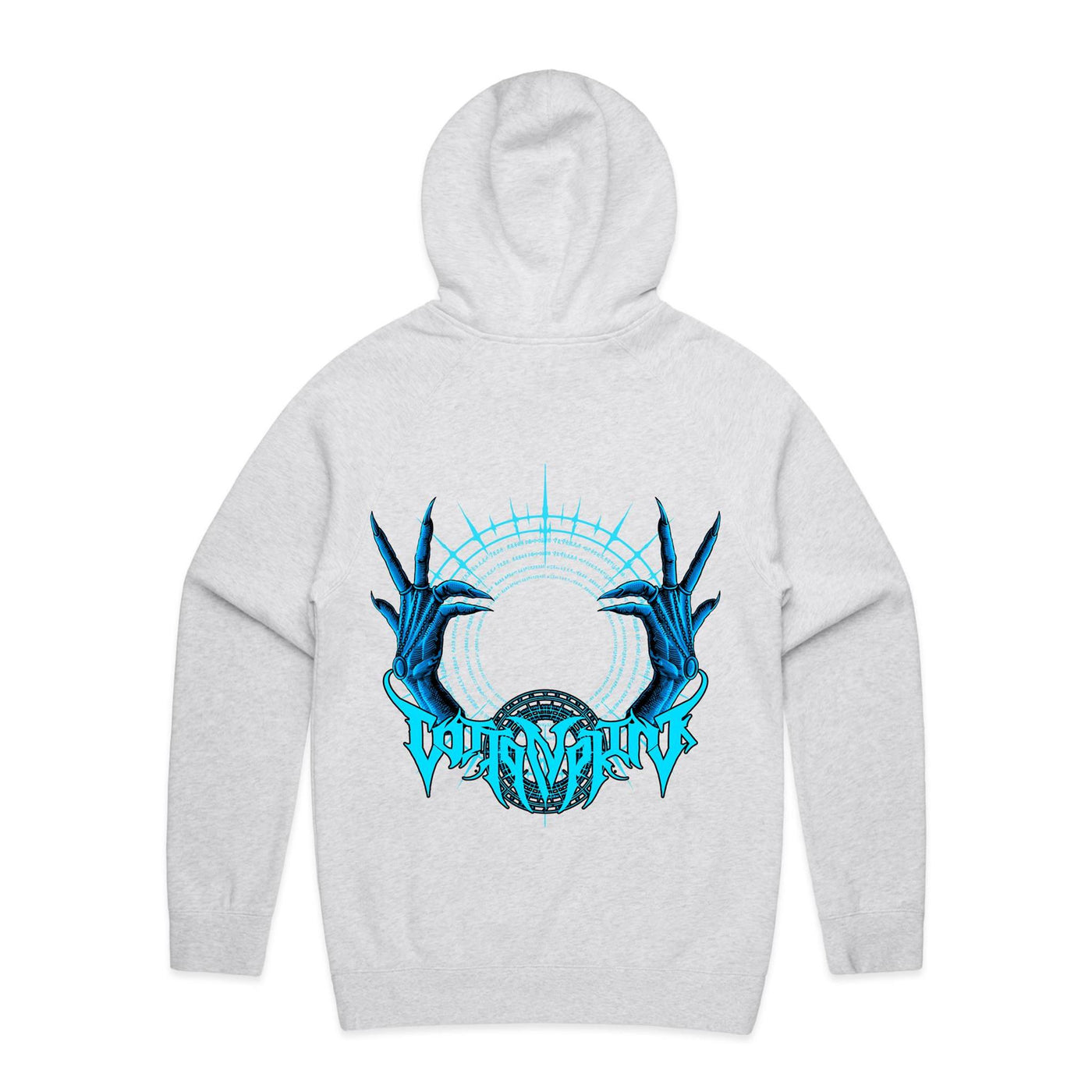 RISING - Mens Pocket Hoodie - BACK PRINT