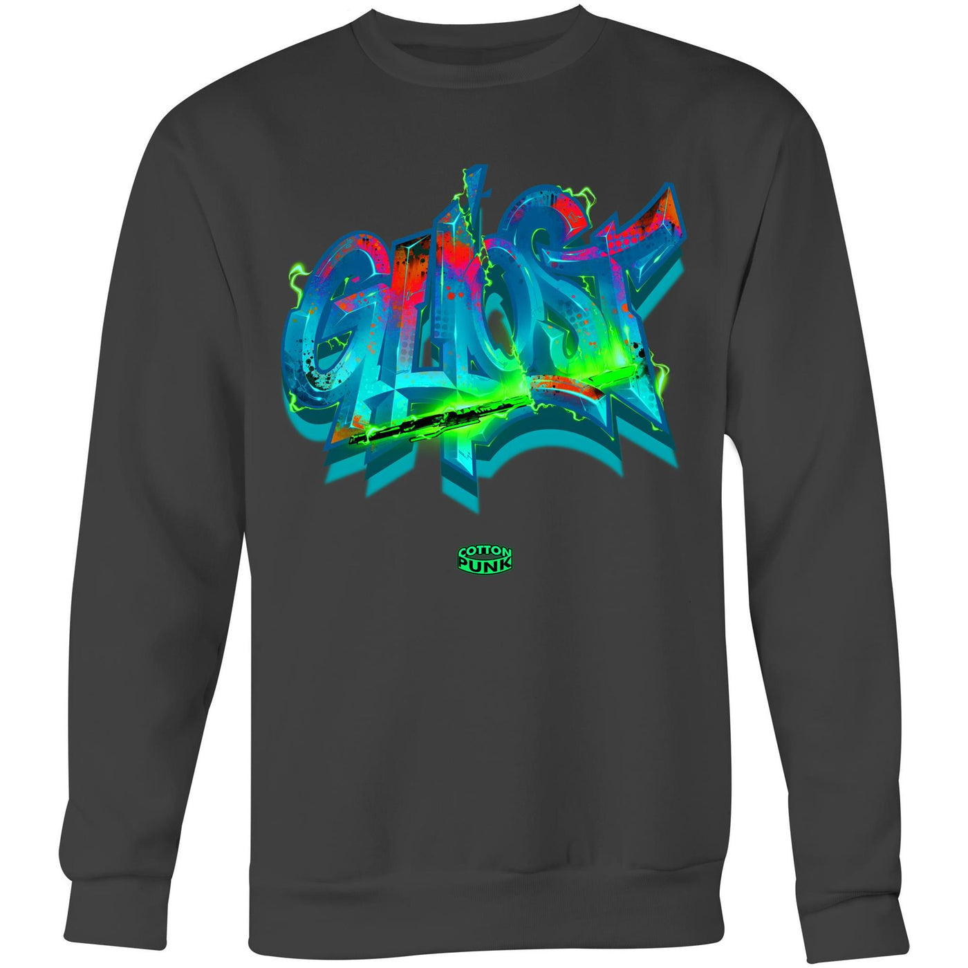 GHOST - Mens Sweatshirt - FRONT PRINT