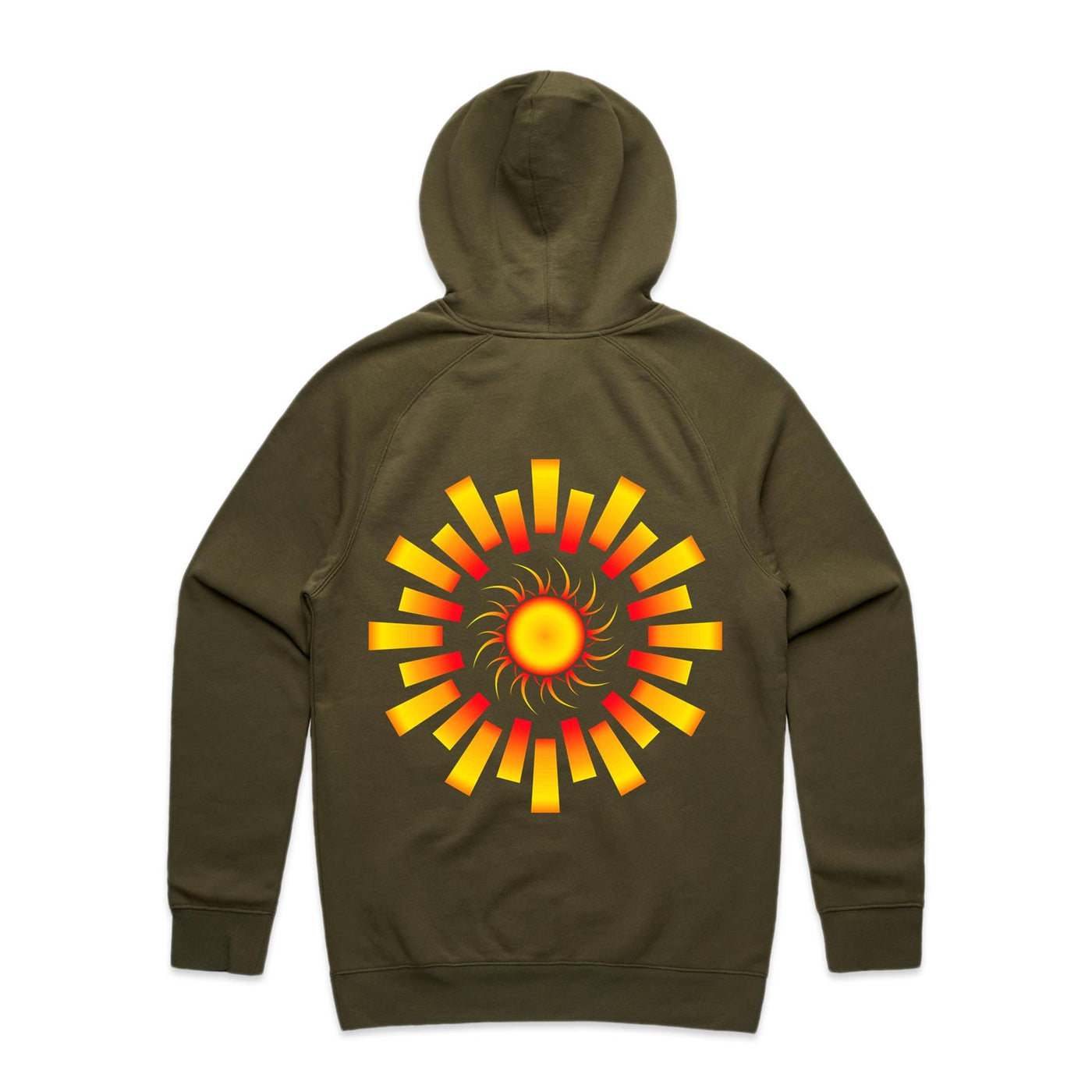 SUNDANCE (R) - Mens Pocket Hoodie - BACK PRINT