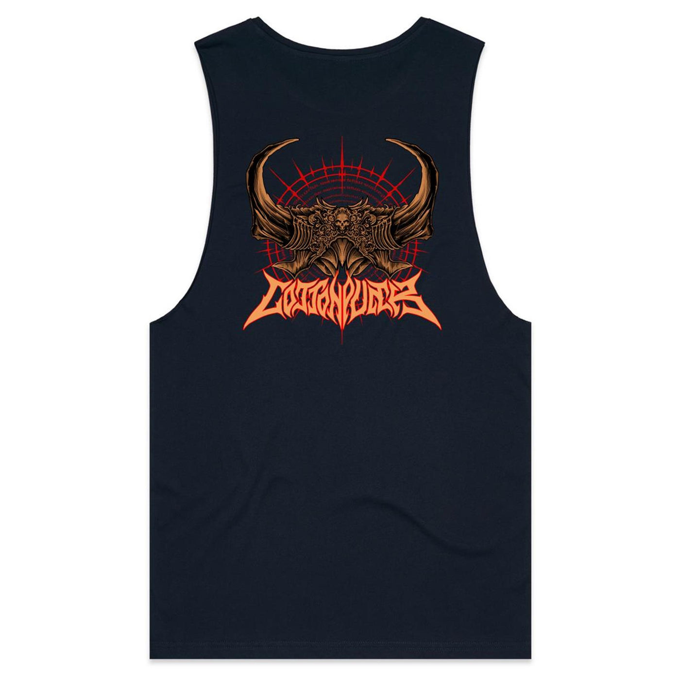 BLACK SPELL IV - Mens Sleeveless T-Shirt - BACK PRINT