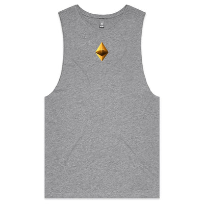 ETHEREUM II - Mens Sleeveless T-Shirt - BACK PRINT