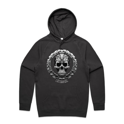 STONE COLD - Mens Pocket Hoodie - FRONT PRINT