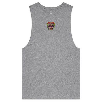 BALI SPIRITS - Mens Sleeveless T-Shirt - BACK PRINT