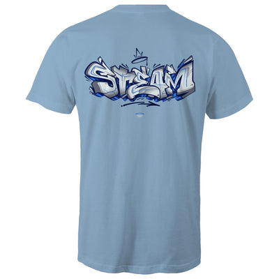 STEAM - Mens T-Shirt - BACK PRINT