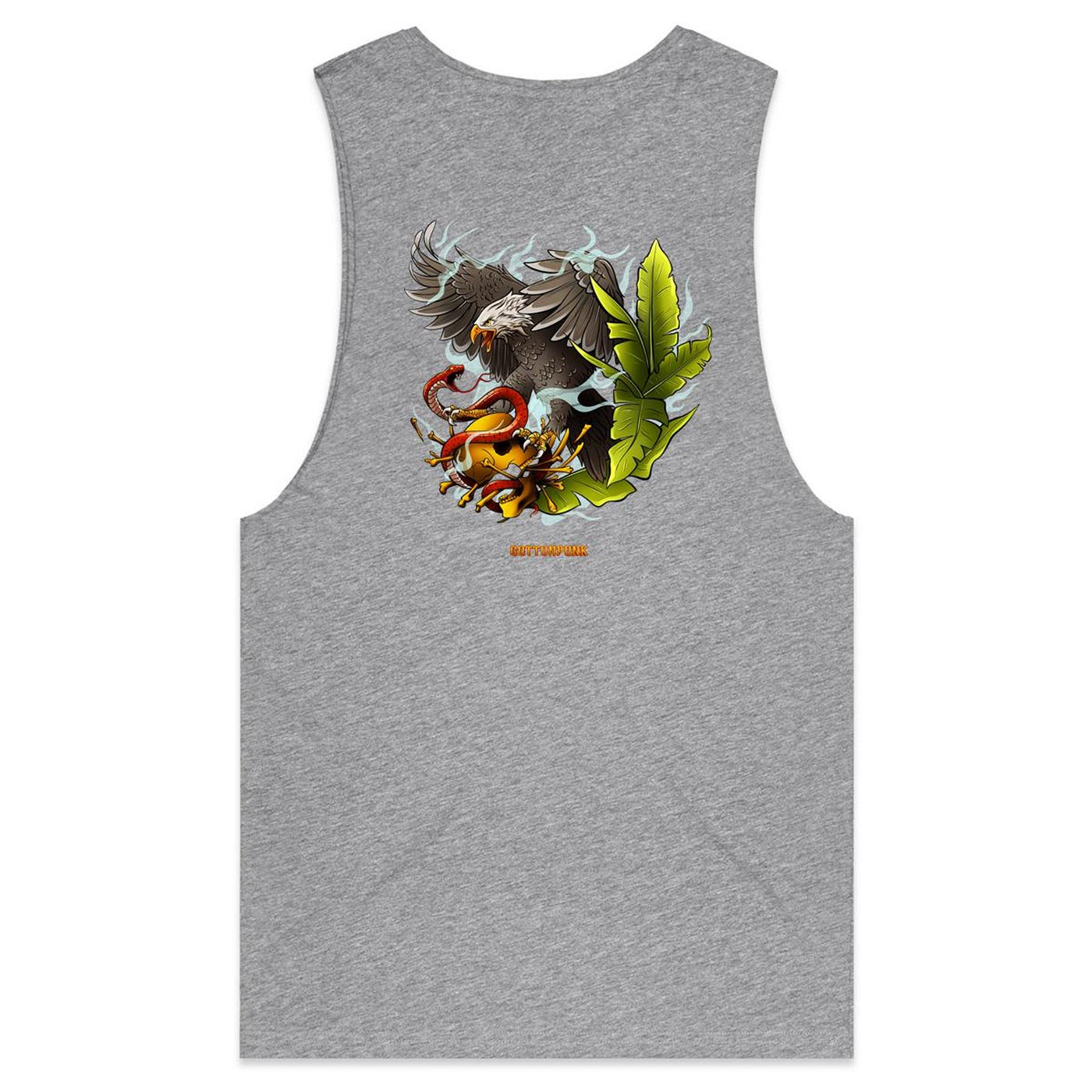 EAGLE - Mens Sleeveless T-Shirt - BACK PRINT