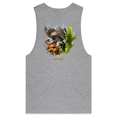 EAGLE - Mens Sleeveless T-Shirt - BACK PRINT