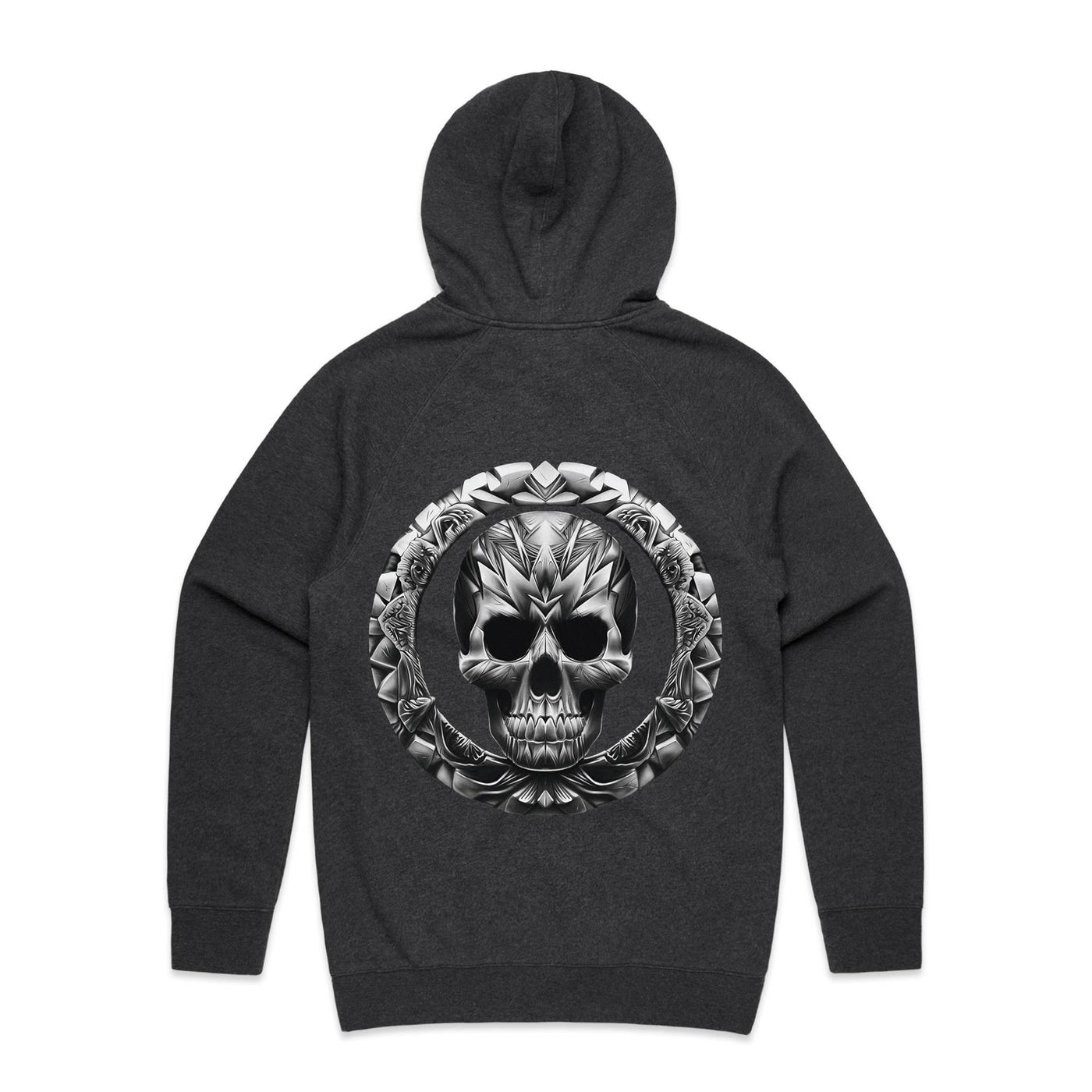 STONE COLD - Mens Pocket Hoodie - BACK PRINT