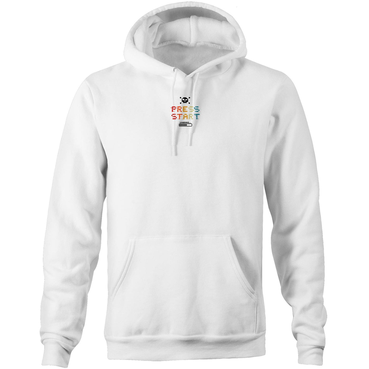 GAMING LEGEND - Mens Pocket Hoodie - BACK PRINT