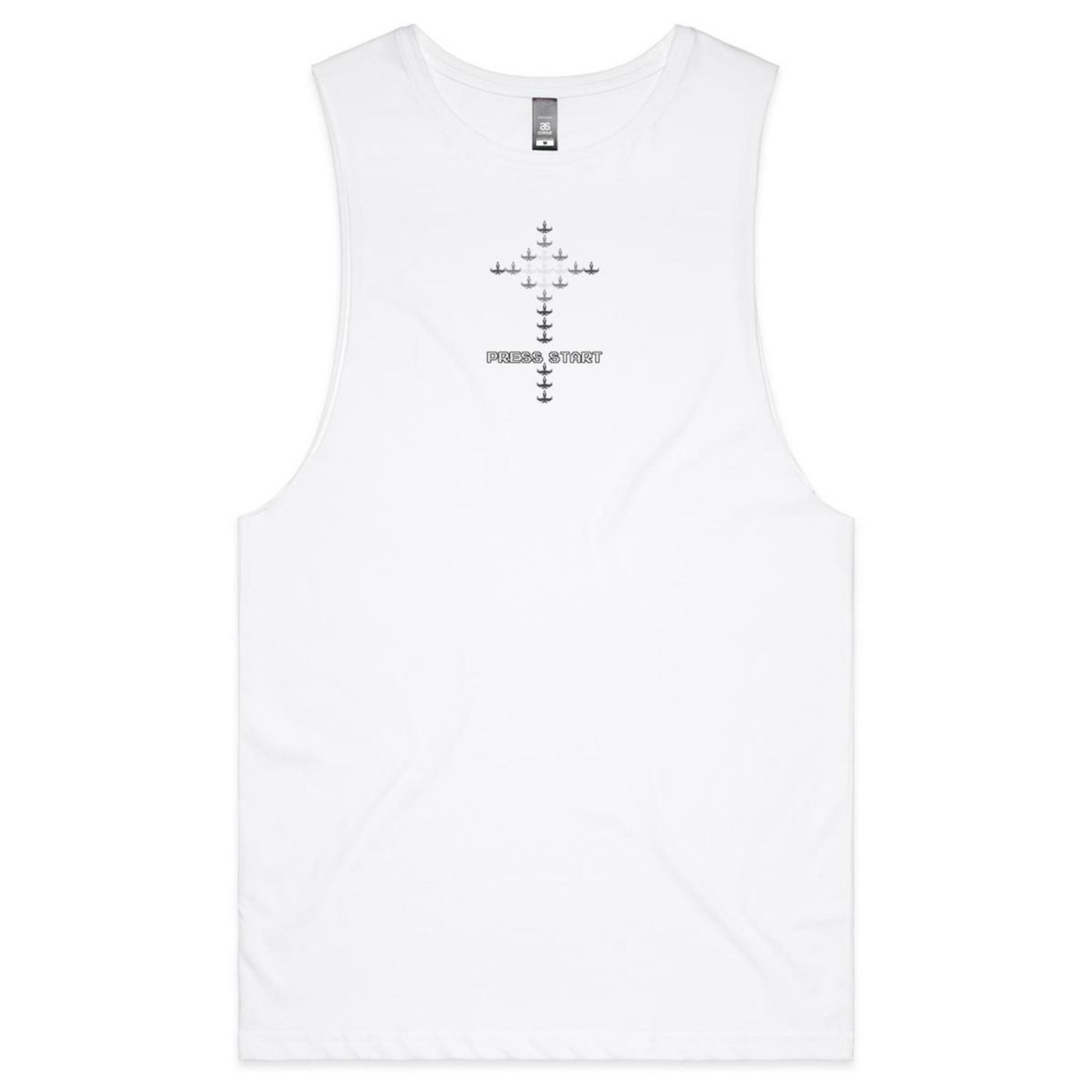 DEATH INVADERS - Mens Sleeveless T-Shirt - BACK PRINT