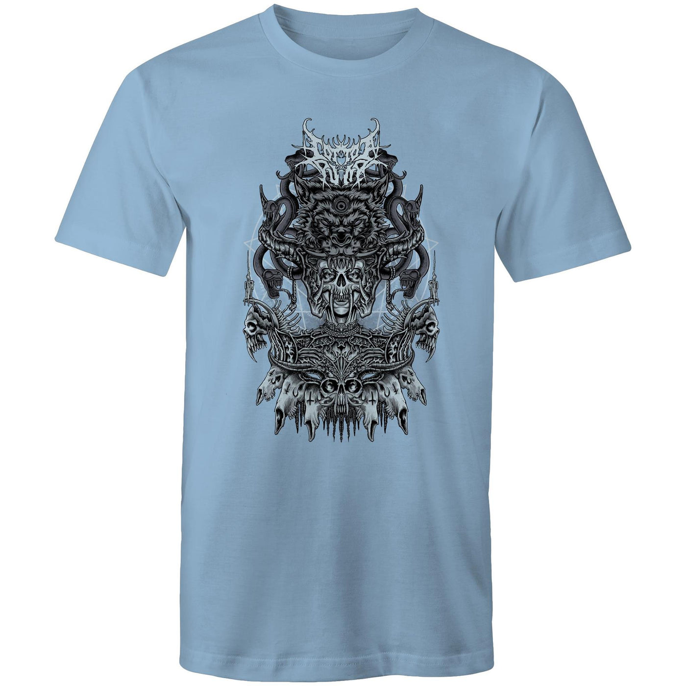 ALMOST HUMAN IV - Mens T-Shirt - FRONT PRINT