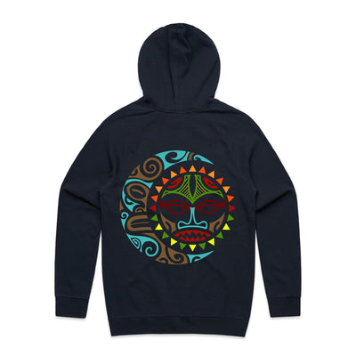 TANTRUM (R) - Mens Pocket Hoodie - BACK PRINT