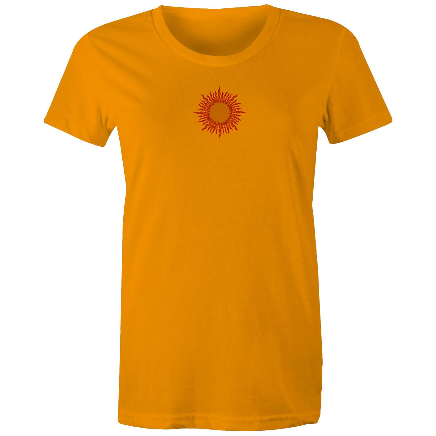 SUNSET VIBES (W) - Womens T-Shirt - BACK PRINT