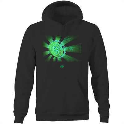 CARDANO III - Mens Pocket Hoodie - FRONT PRINT