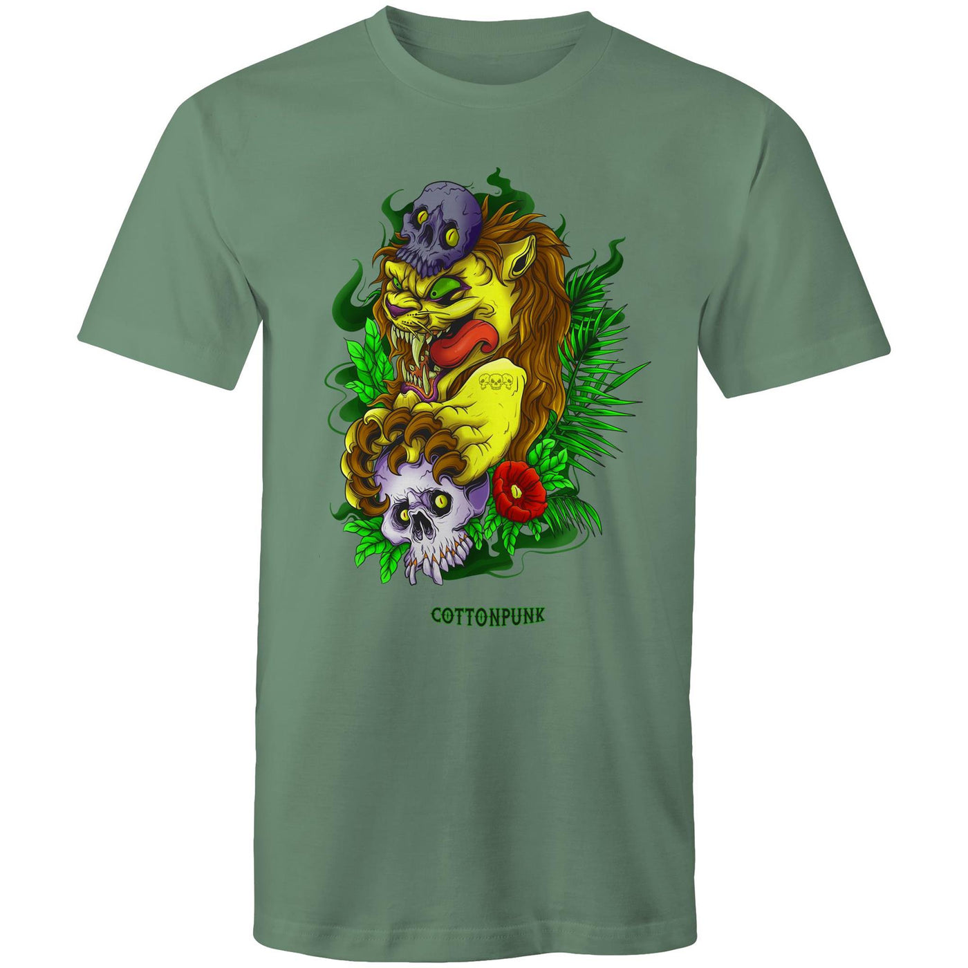 LION - Mens T-Shirt - FRONT PRINT