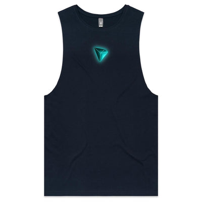 TRON III - Mens Sleeveless T-Shirt - BACK PRINT