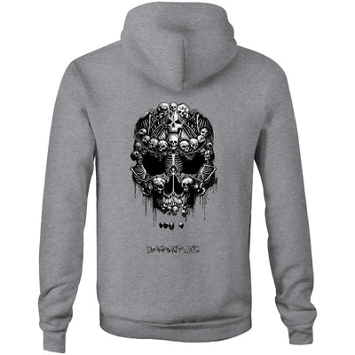 IT'S GETTING DARK - Mens Pocket Hoodie - BACK PRINT