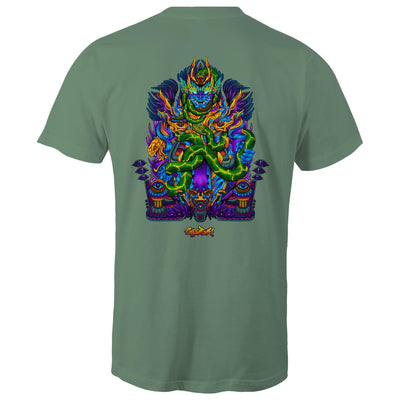 TWISTED SNAKE GOD - Mens T-Shirt - BACK PRINT