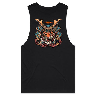 SPIRIT TIGER - Mens Sleeveless T-Shirt - BACK PRINT