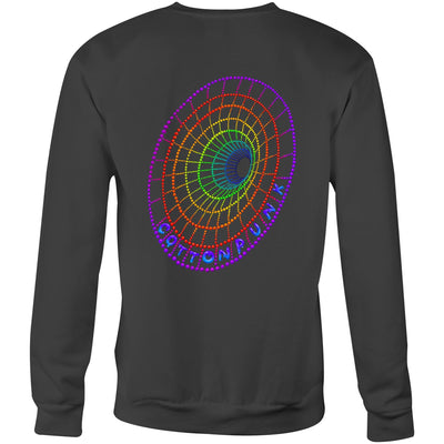 DOWN THE HOLE - Mens Sweatshirt - BACK PRINT