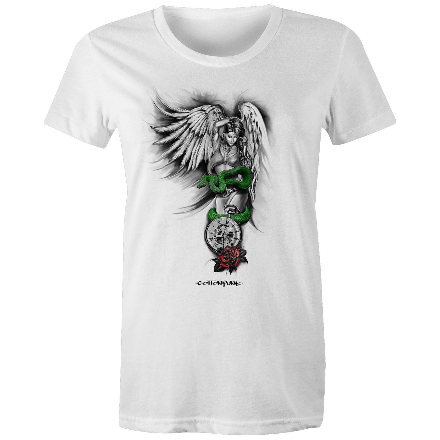 SINFUL BEAUTY (W) - Womens T-Shirt - FRONT PRINT