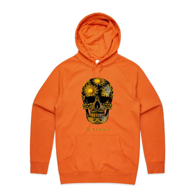 DEATH BY SUNRISE - Mens Pocket Hoodie - FRONT PRINT