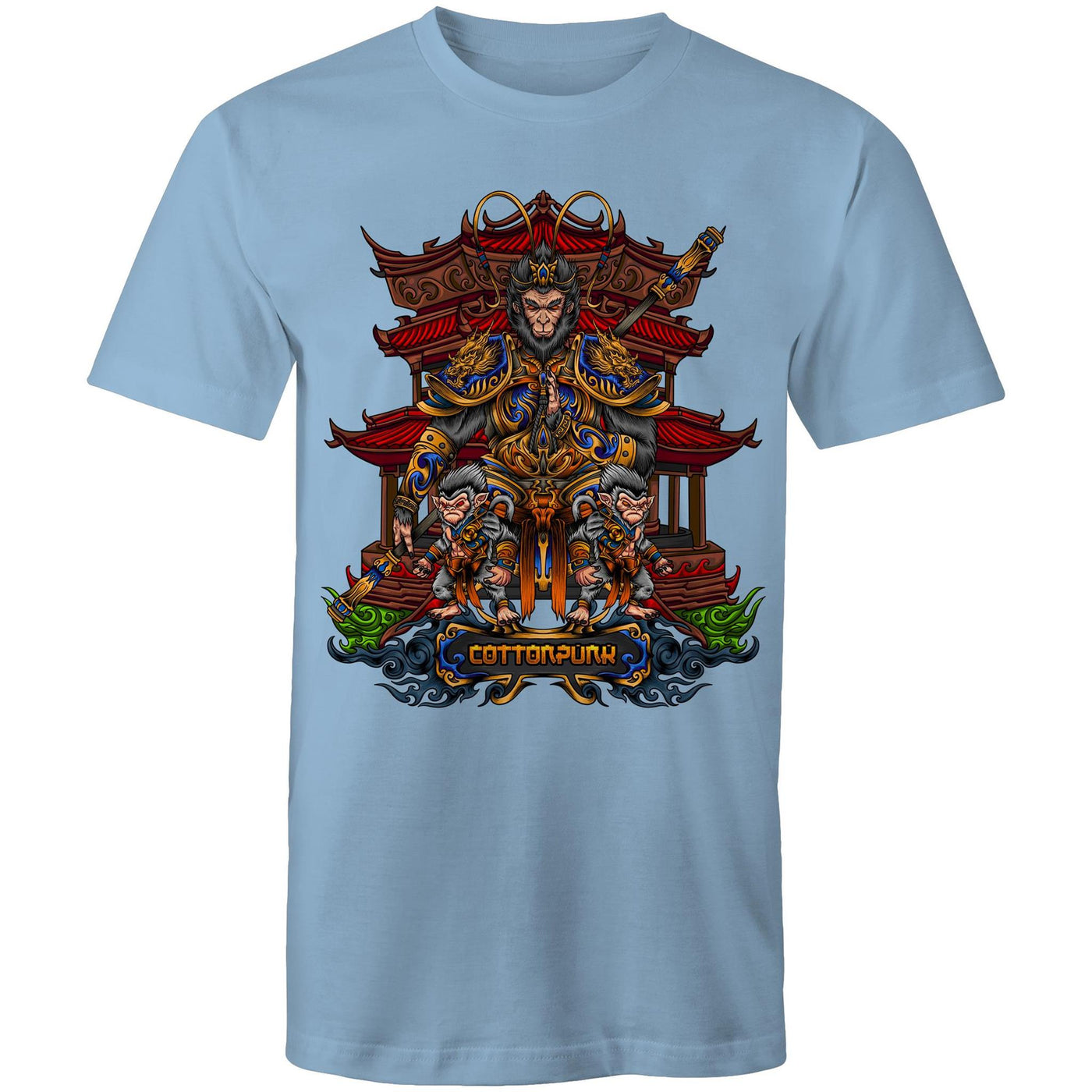 MONKEY KING 2 - Mens T-Shirt - FRONT PRINT