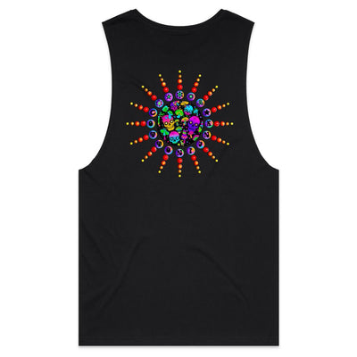 EUPHORIA - Mens Sleeveless T-Shirt - BACK PRINT