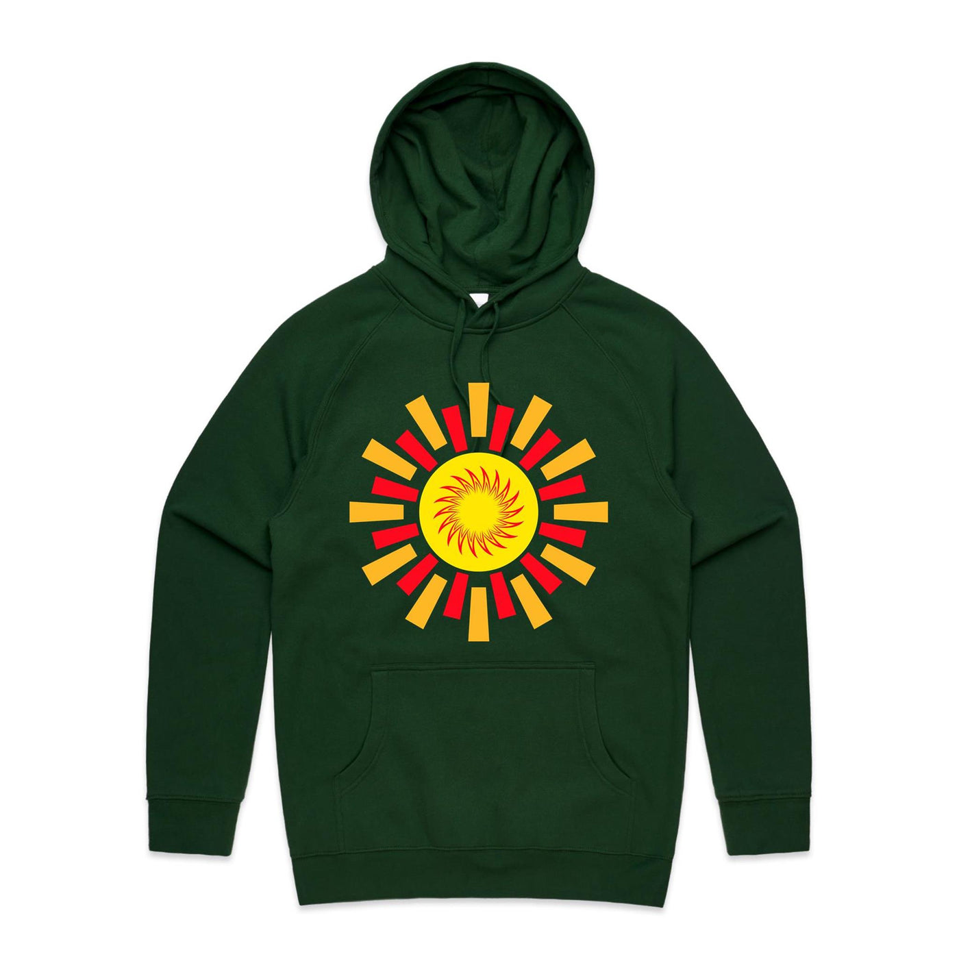 SUNDANCE II (R) - Mens Pocket Hoodie - FRONT PRINT