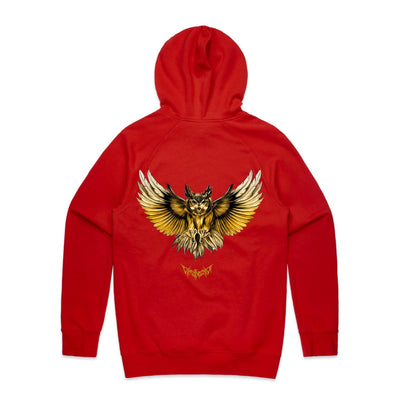 SILENT HUNTER - Mens Pocket Hoodie - BACK PRINT