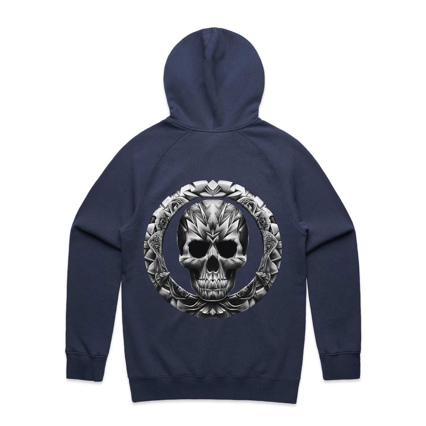 STONE COLD - Mens Pocket Hoodie - BACK PRINT