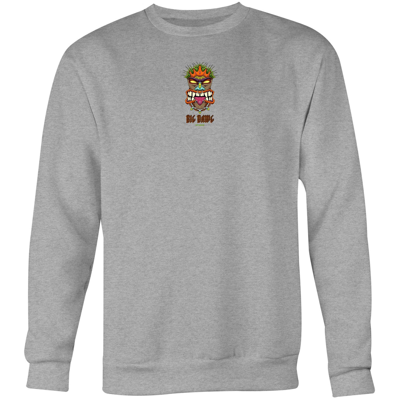 BIG DAWG (R) - Mens Sweatshirt - BACK PRINT