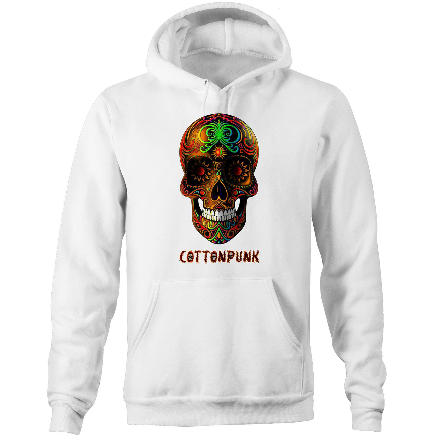 DEATH IN CANCÚN - Mens Pocket Hoodie - FRONT PRINT