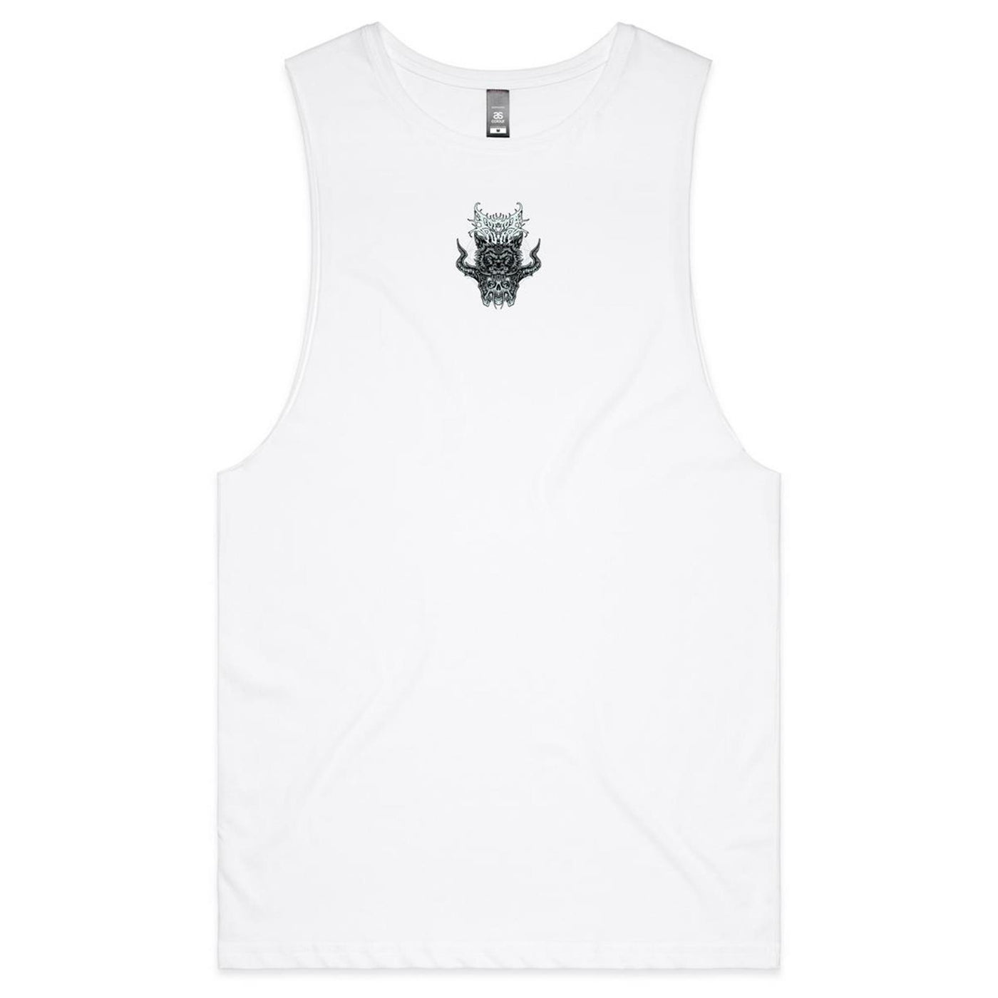 ALMOST HUMAN IV - Mens Sleeveless T-Shirt - BACK PRINT