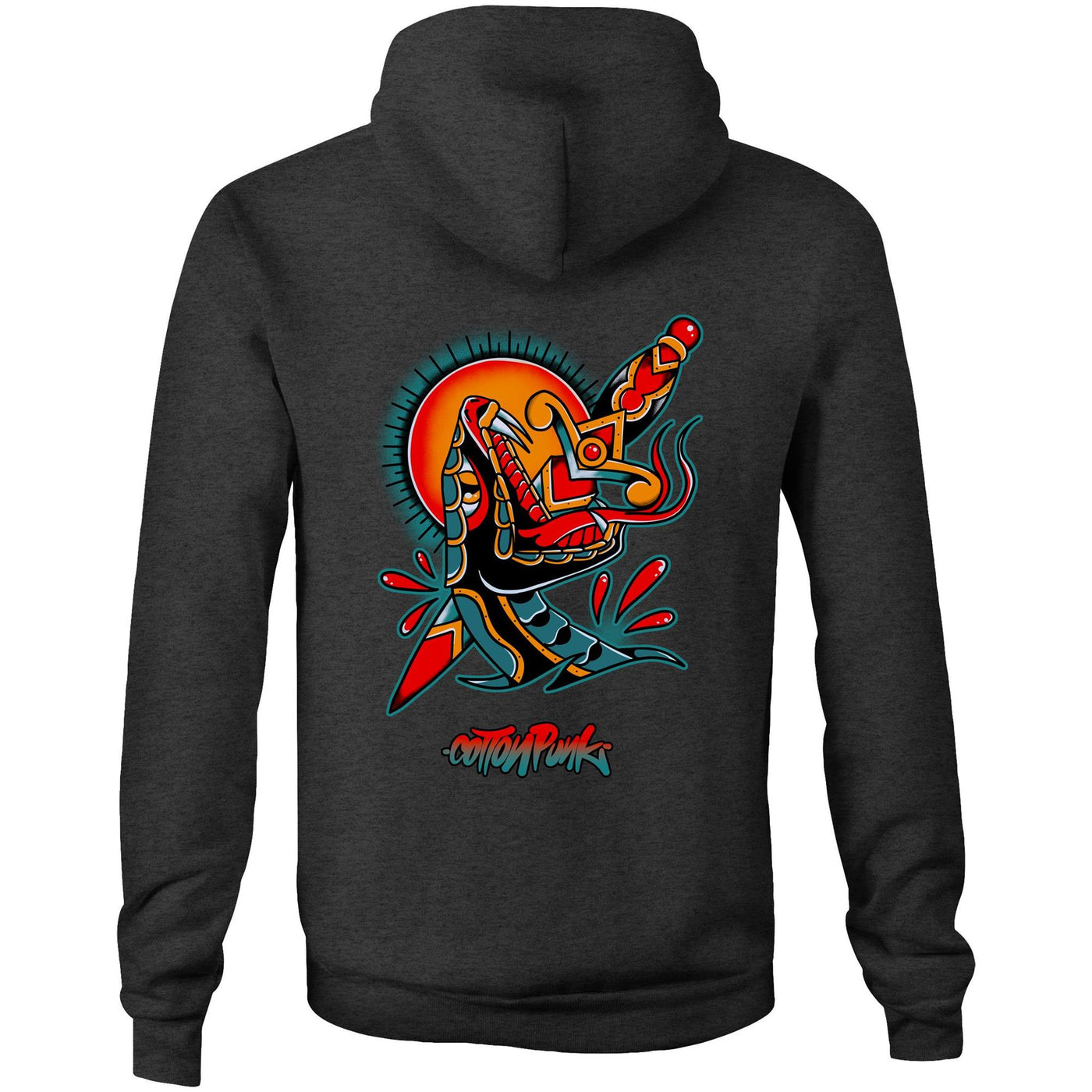 BETRAYAL - Mens Pocket Hoodie - BACK PRINT