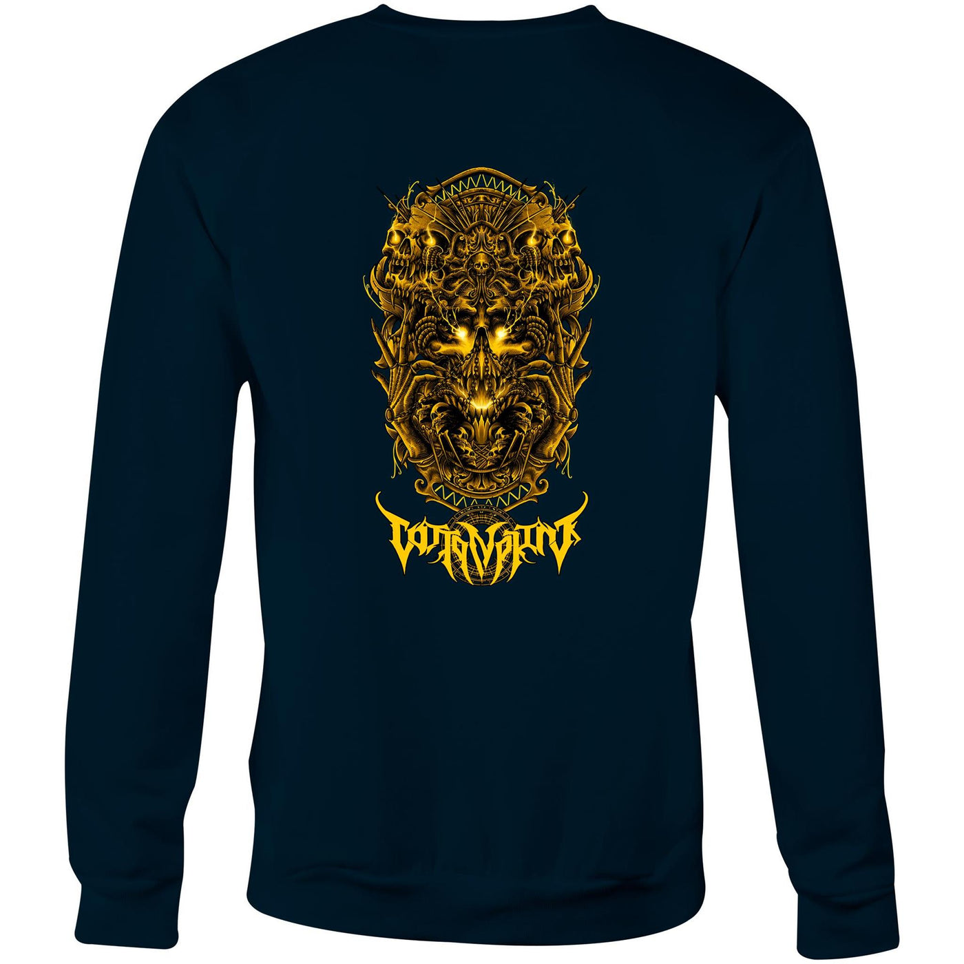 SCREAM IN THE DARK III - Mens Sweatshirt - BACK PRINT