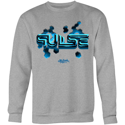 PULSE - Mens Sweatshirt - FRONT PRINT