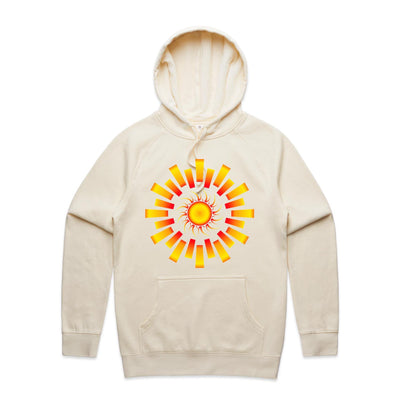 SUNDANCE (R) - Mens Pocket Hoodie - FRONT PRINT