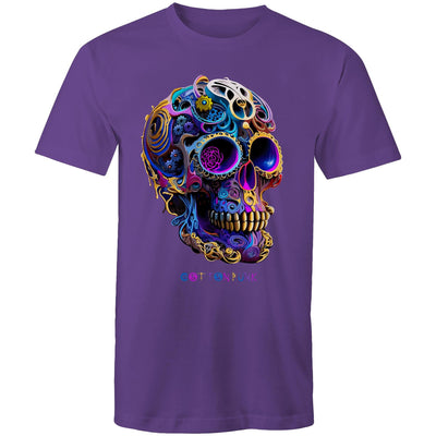 GEARS OF TIME V2 - Mens T-Shirt - FRONT PRINT