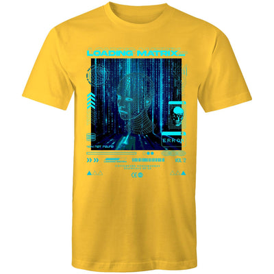 LOADING MATRIX - Mens T-Shirt - FRONT PRINT