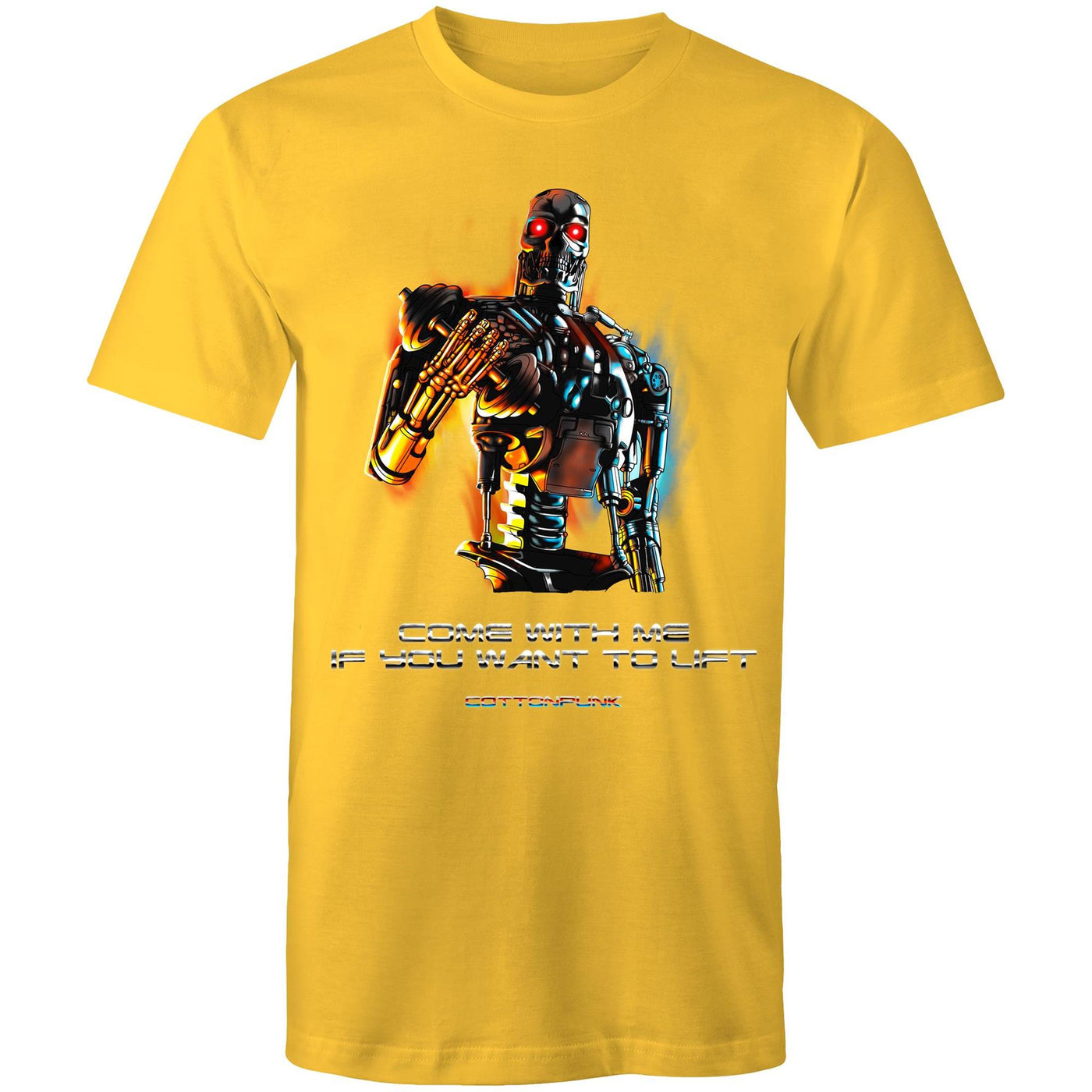 COME WITH ME - Mens T-Shirt - FRONT PRINT