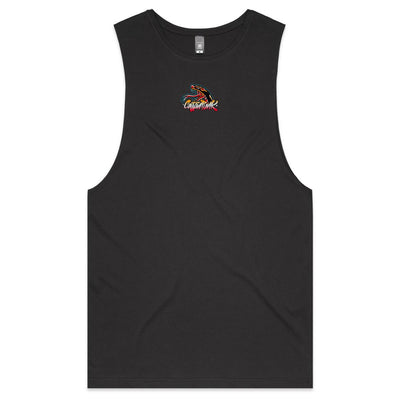 DEATH FROM ABOVE - Mens Sleeveless T-Shirt - BACK PRINT