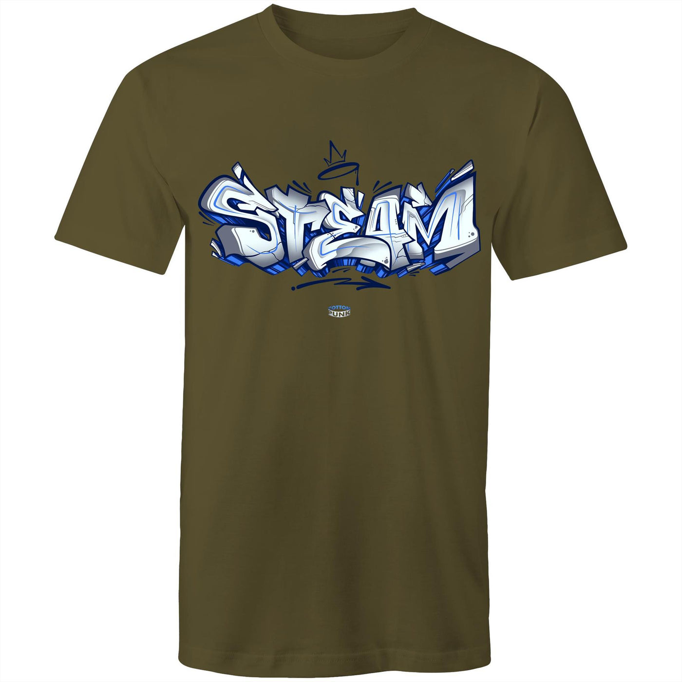 STEAM - Mens T-Shirt - FRONT PRINT